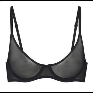 SKIMS ultra fine mesh scoop underwire Bra